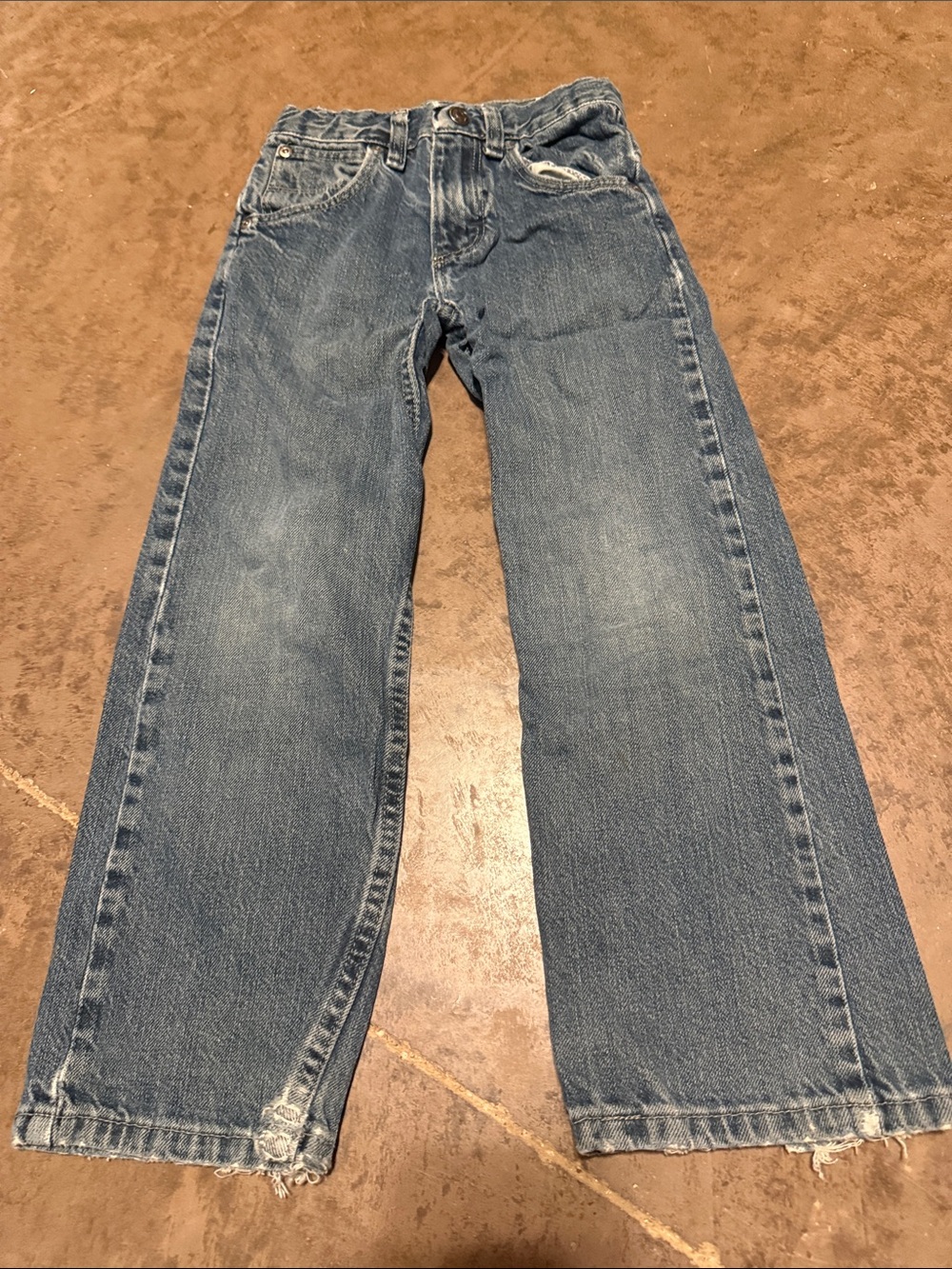 Wrangler Men's Light Blue Straight Jeans